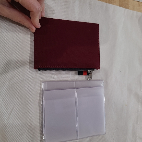 Passport Sized TN Wallet Insert For Travelers Notebook W Extra Card Holders - Picture 2 of 6